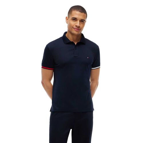 Tommy Hilfiger Slim Fit Fluid Cotton Interlock Polo Shirt